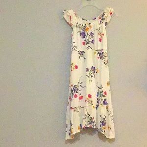 Colorful Flower design. Size 10 in children’s. Brand Old Navy. Shin length .